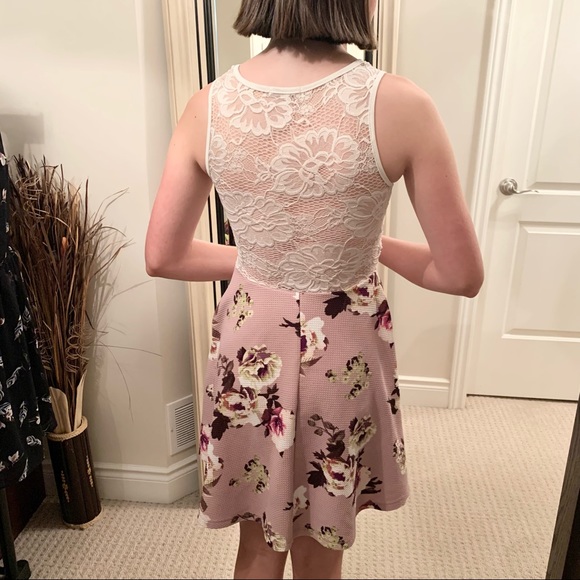 Ardene Women’s Lace and Floral Sleeveless Dress 🌸Size XS - Picture 17 of 17